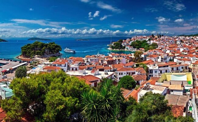 Tarom Airlines Skiathos Office in Greece