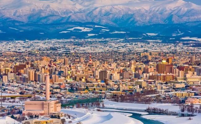 ANA Wings Asahikawa Office in Japan