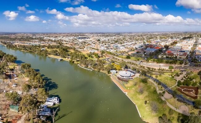 Qantas Airlines Mildura Office in Australia