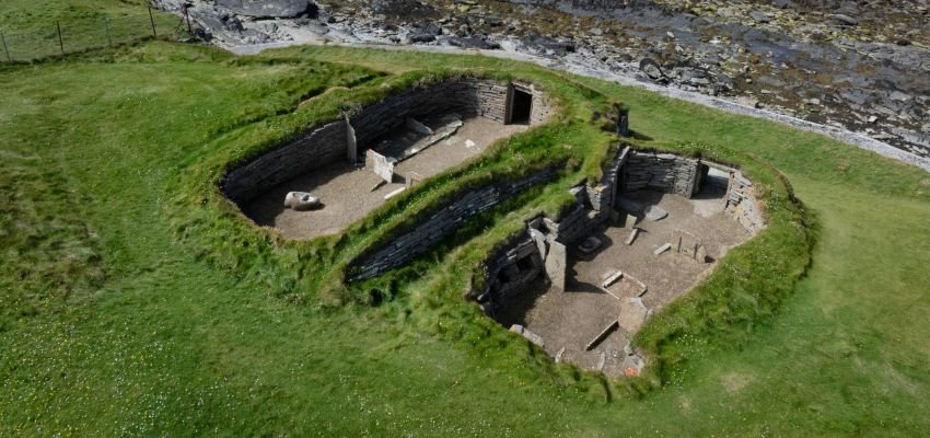 Loganair Papa Westray Office in Scotland