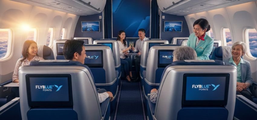 How to Book Seats on China Airlines Using FlyBlue Points?