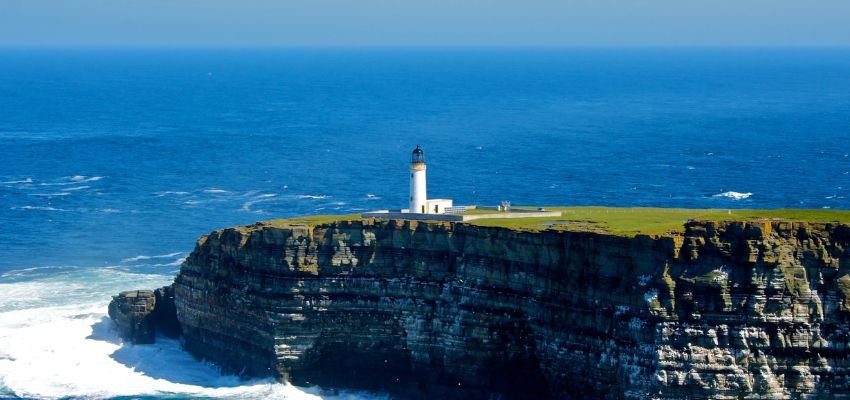 Loganair Westray Office in Scotland